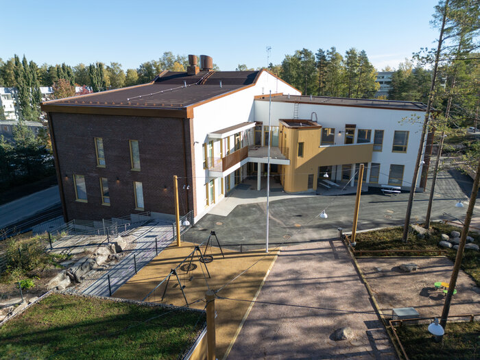 Viherkallion päiväkoti ulkokuva